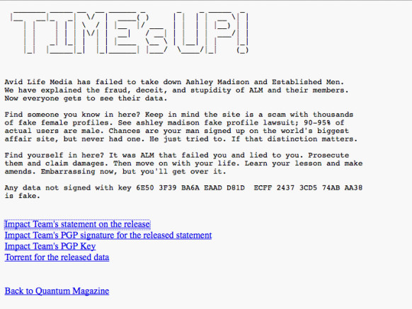 Ashley Madison-Data-Dump