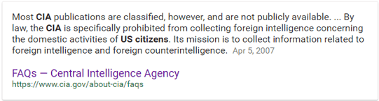 CIA FAQ Spying on US Citizens.png
