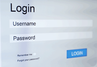 Login-and-password-on-monitor.png