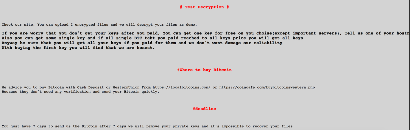 SamSam Ransomware Continues Attacks on Vulnerable Hospitals and Health Systems